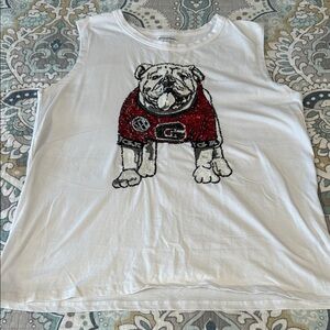 Stewart Simmons University of Georgia Sequined UGA